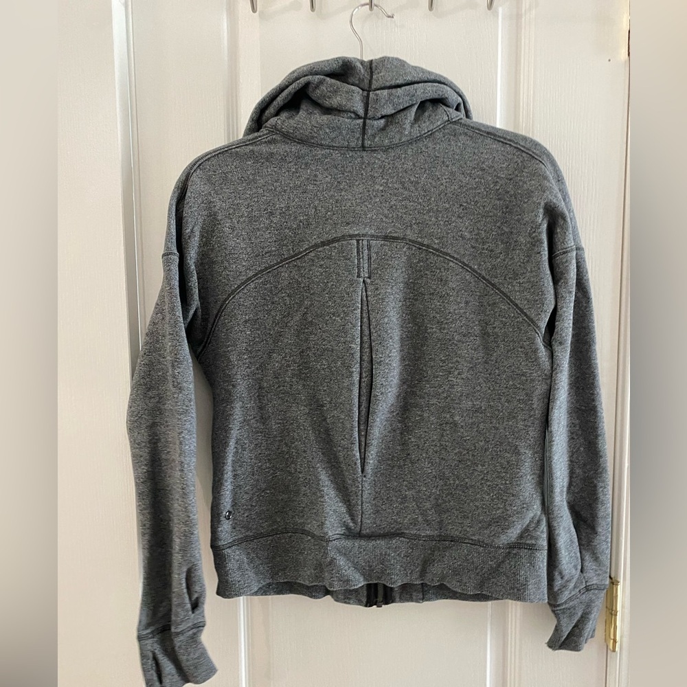 Lululemon athletica Gray Zip-Up Hoodie - Picture 4 of 5